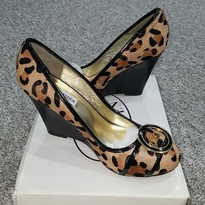 Steve Madden Leopard Wedge